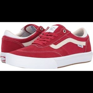 VANS Red Gilbert Crockett Pros Size 38.5